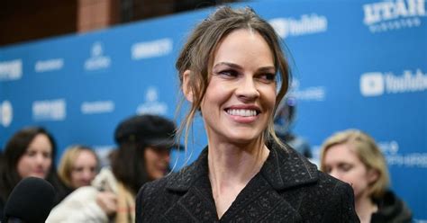 Hilary Swank is pregnant and expecting twins with husband Philip .